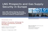 LNG Prospects and Gas Supply Security in Europe