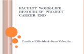FACULTY  WORK-LIFE  RESOURCES  PROJECT CAREER  END