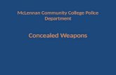 McLennan  Community College Police  Department
