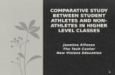 Comparative Study between Student Athletes and Non-athletes in Higher Level Classes