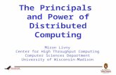 The Principals  and Power of Distributed Computing