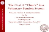 The Cost of “Choice” in a Voluntary Pension System