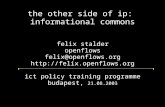 the other side of ip:  informational commons