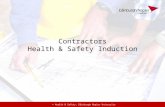 Contractors Health & Safety Induction