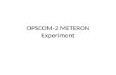 OPSCOM-2 METERON Experiment