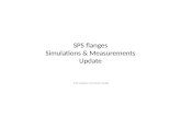 SPS flanges Simulations & Measurements Update