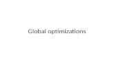 Global optimizations