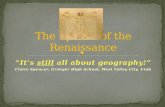 The Spread of the Renaissance