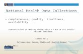 National Health Data Collections