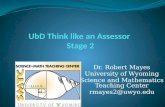 UbD  Think like an Assessor  Stage 2