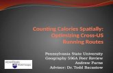 Counting Calories Spatially: Optimizing Cross-US Running Routes