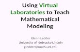 Using  Virtual Laboratories  to Teach Mathematical Modeling