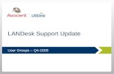 LANDesk Support Update
