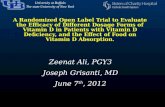Zeenat Ali, PGY3 Joseph  Grisanti , MD June 7 th , 2012