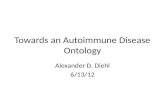 Towards an  Auto i mmune  Disease Ontology