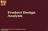 Product Design Analysis