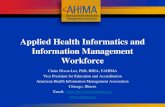 Applied Health Informatics and Information Management Workforce