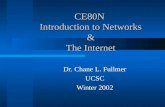CE80N  Introduction to Networks & The Internet