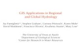 GIS Applications in Regional  and Global Hydrology