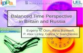 Balanced Time Perspective  in Britain and Russia