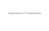 Adjustment of Trilateration