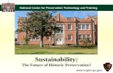 Sustainability: The Future of Historic Preservation?