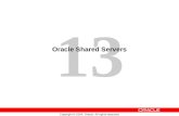 Oracle Shared Servers