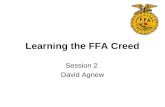 Learning the FFA Creed