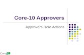 Core-10 Approvers