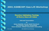 2001 ASME/API Gas-Lift Workshop