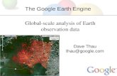 Global -scale analysis of Earth observation data