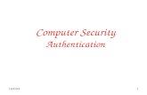 Computer Security Authentication