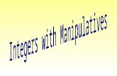 Integers with Manipulatives