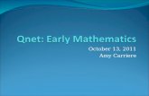 Qnet : Early Mathematics
