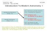 Introduction To Modern Astronomy  I