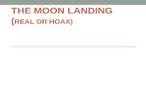 THE MOON LANDING ( REAL OR HOAX)
