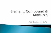 Element, Compound & Mixtures