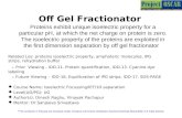 Off Gel Fractionator