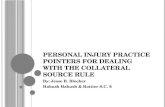 Personal Injury Practice Pointers for Dealing with the Collateral Source Rule