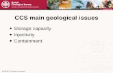 CCS main geological issues