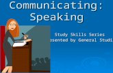 Communicating: Speaking