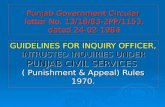 Punjab Government Circular  letter No. 13/18/83-2PP/1153,  dated 24-02-1984