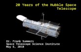20 Years of the Hubble Space Telescope