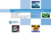Strengthening Regional Business Ties
