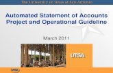 Automated Statement of Accounts Project and Operational Guideline