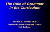 The Role of Grammar  in the Curriculum