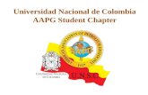 Universidad Nacional de Colombia AAPG  Student Chapter