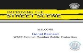 WELCOME Lionel Barnard WSCC Cabinet Member Public Protection
