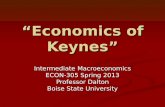 “Economics of Keynes”