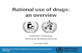 Rational use of drugs: an overview